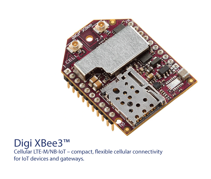 Digi XBee3™ Cellular LTE-M/NB-IoT